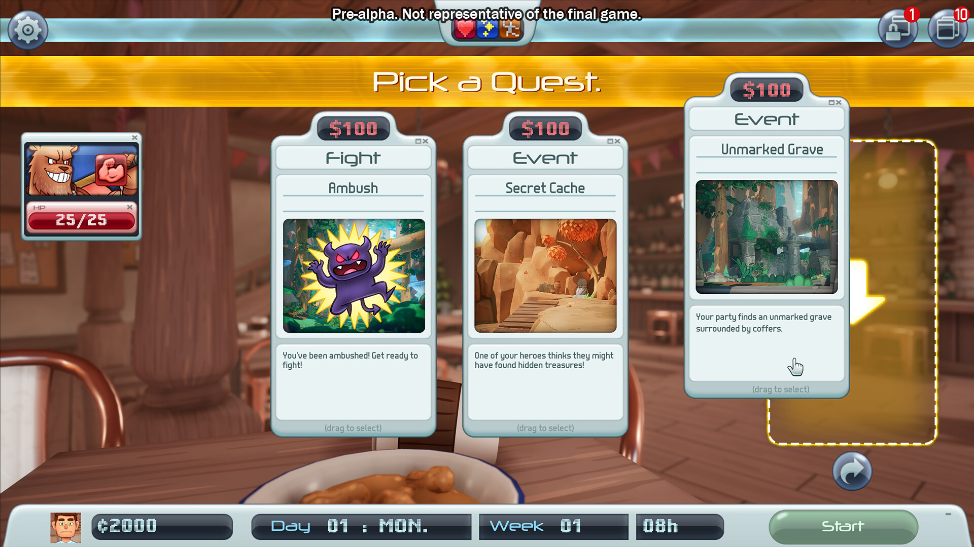 Desk Deck Heroes - Screenshot 1