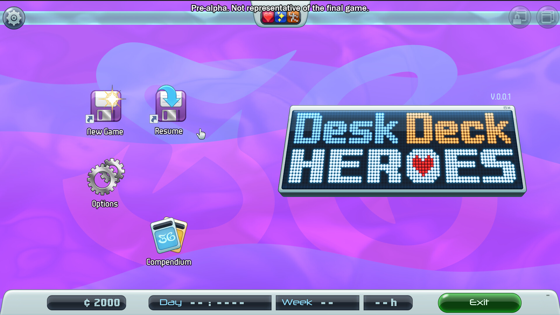 Desk Deck Heroes - Screenshot 2