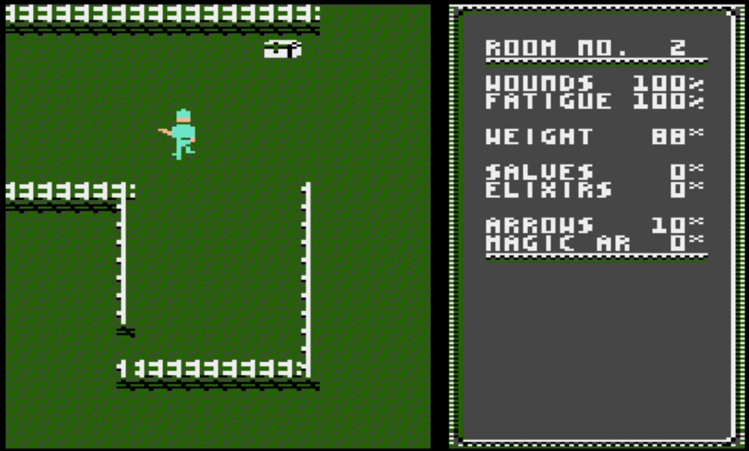Dunjonquest: Upper Reaches of Apshai - Screenshot 1
