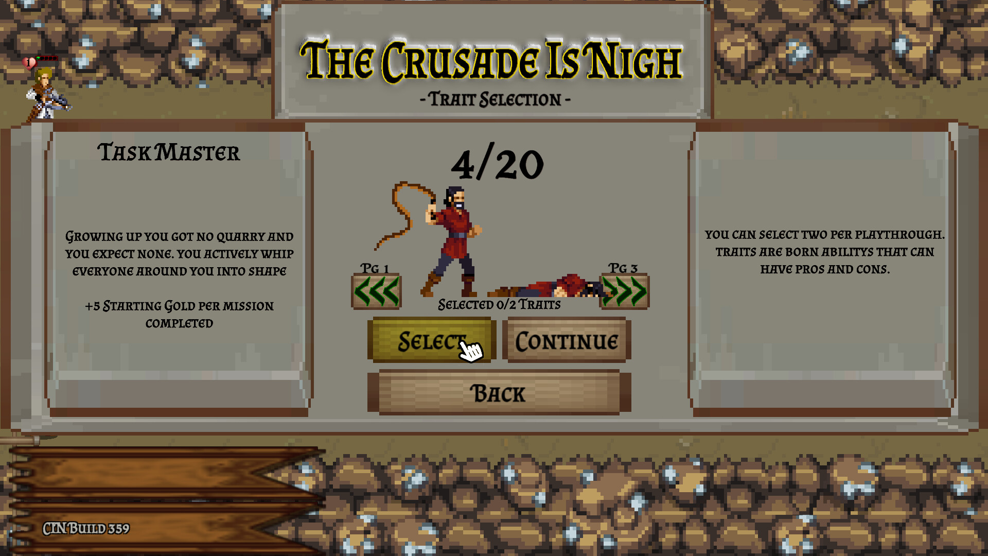 The Crusade Is Nigh - Screenshot 1