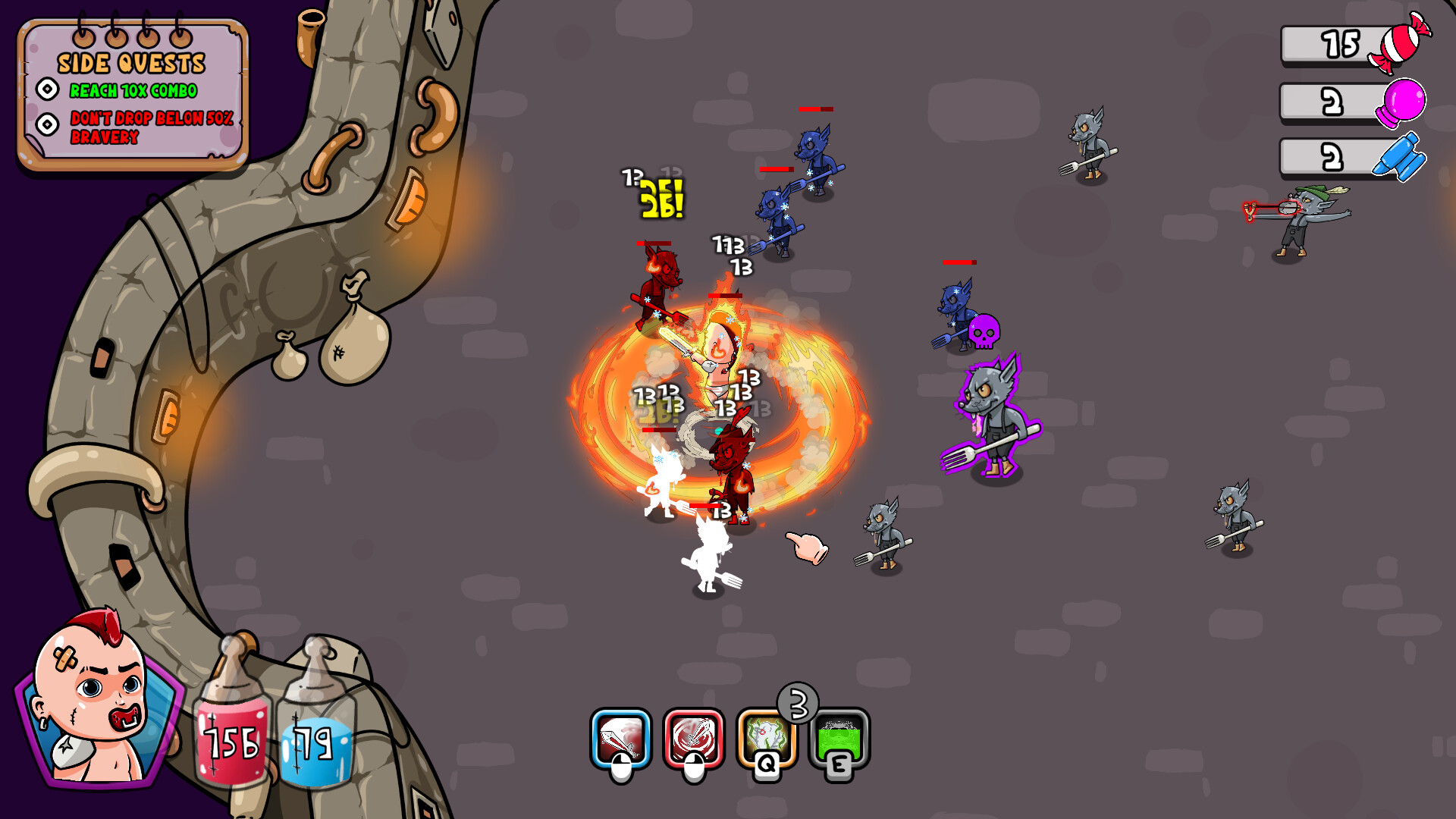 Babies vs. Monsters - Screenshot 4