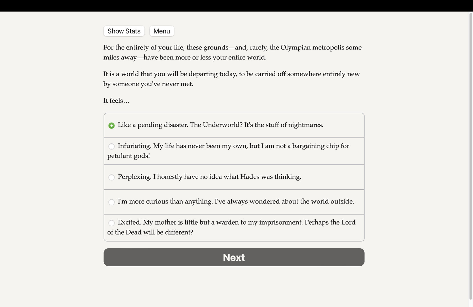 Fields of Asphodel - Screenshot 2