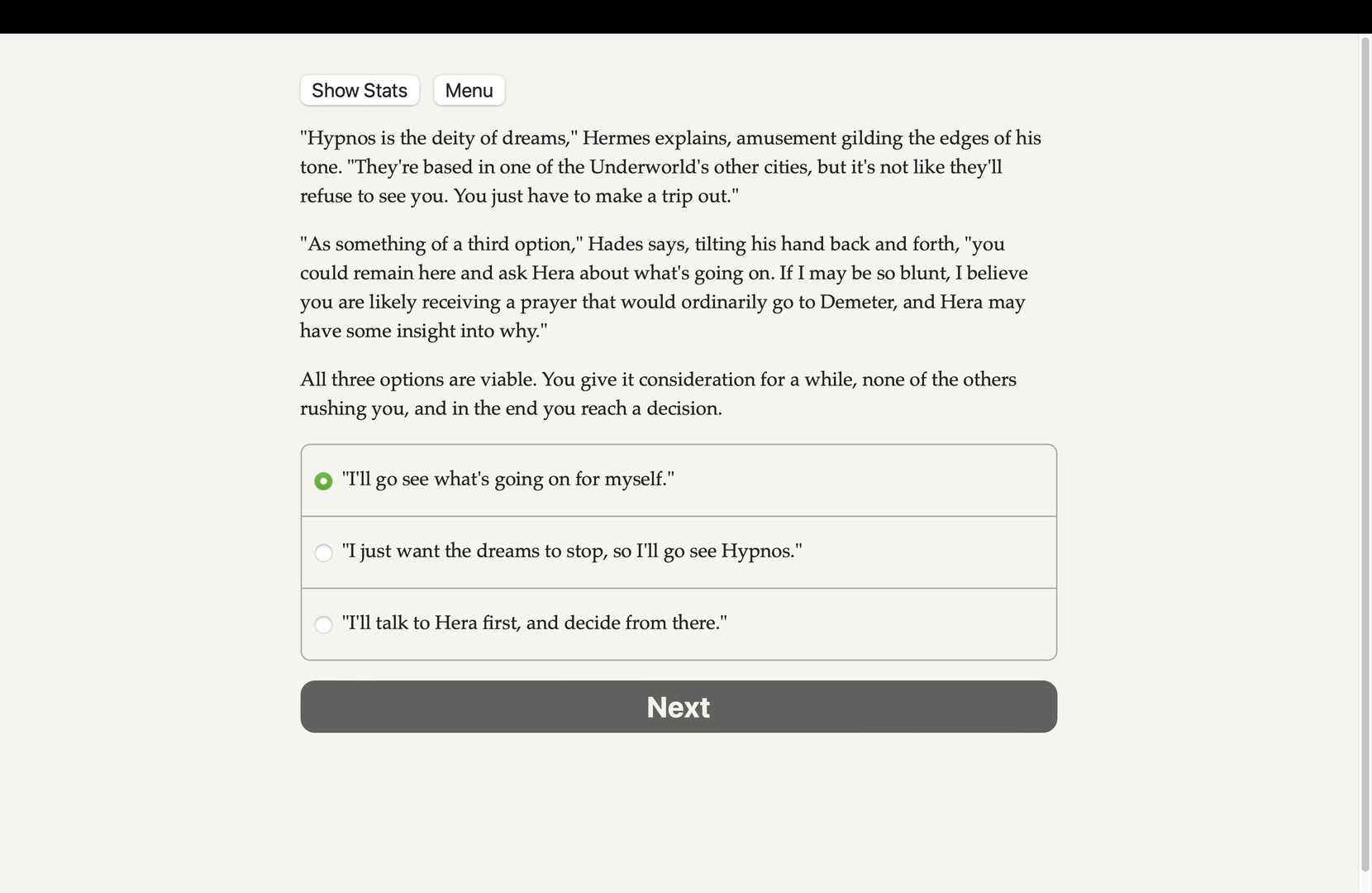 Fields of Asphodel - Screenshot 1
