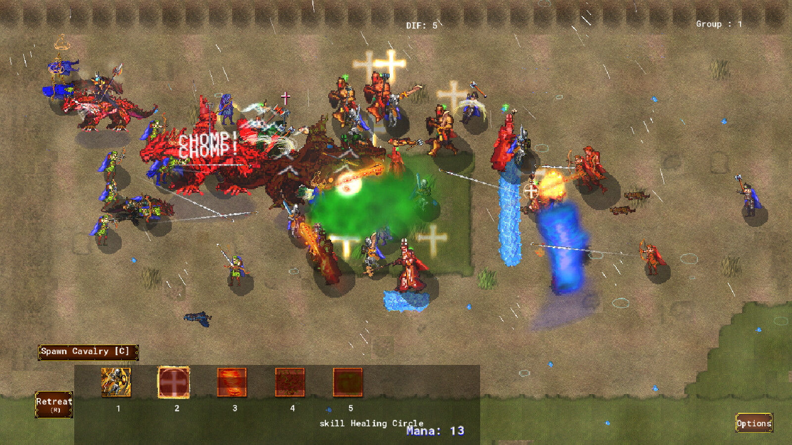 Valor of Battle - Screenshot 1