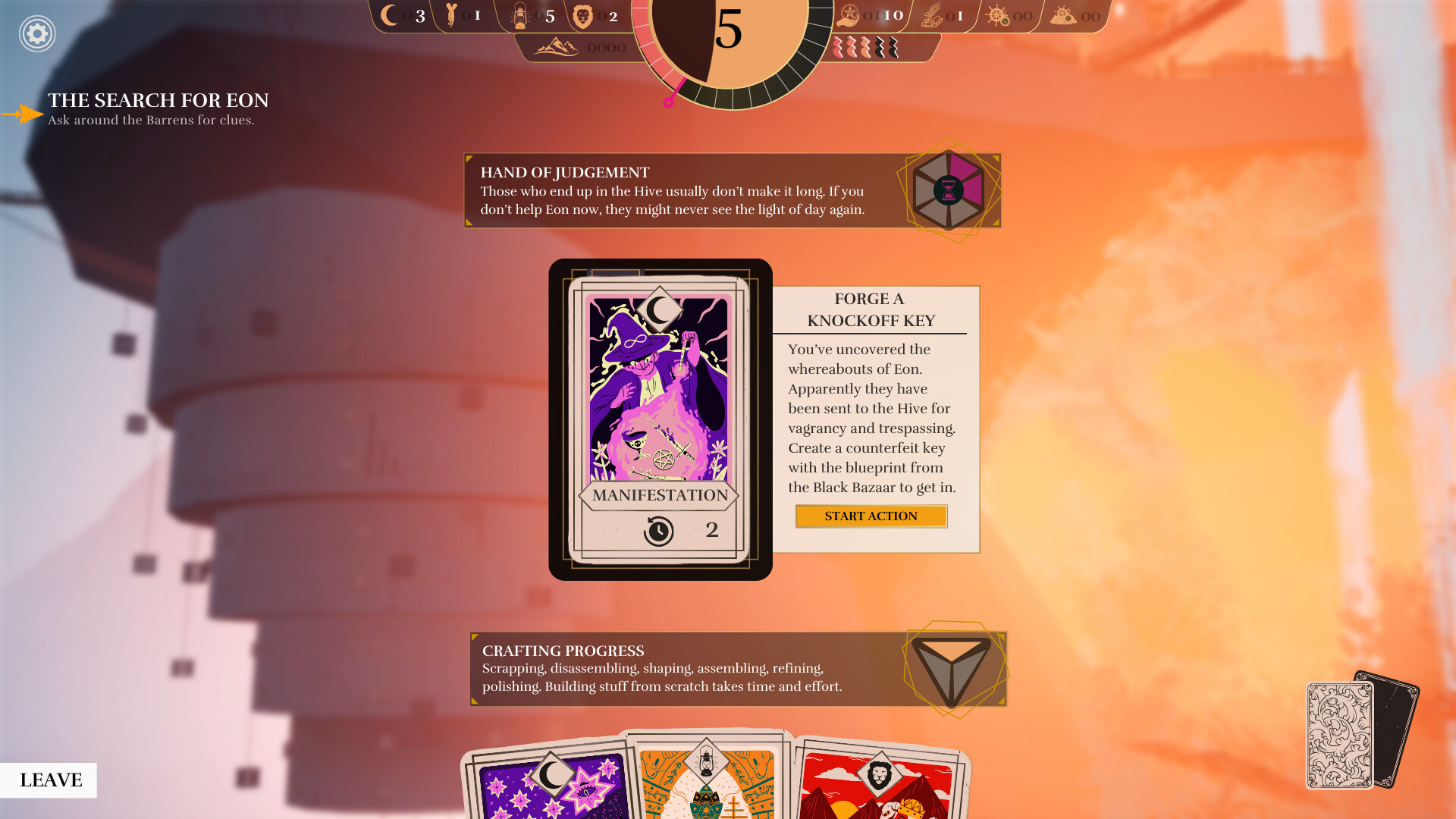 Sandara: City of a Thousand Eclipses - Screenshot 1