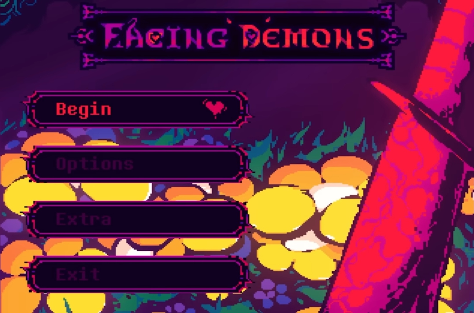Facing Demons: Chara Battle - Screenshot 1