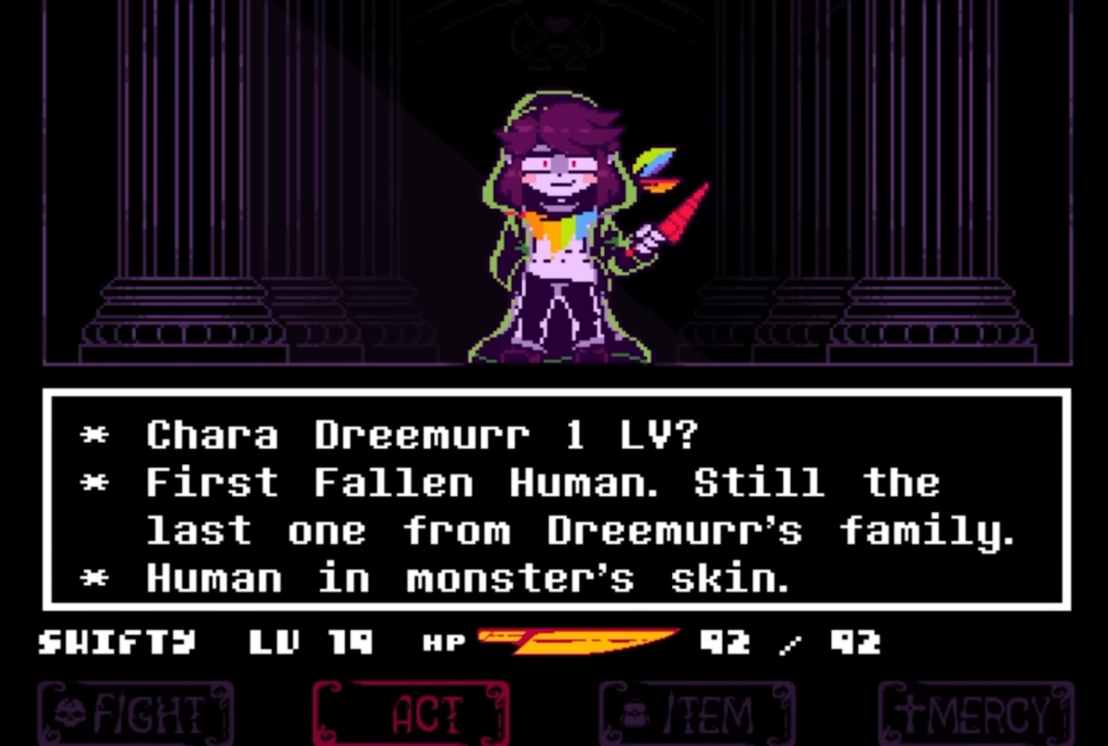 Facing Demons: Chara Battle - Screenshot 2