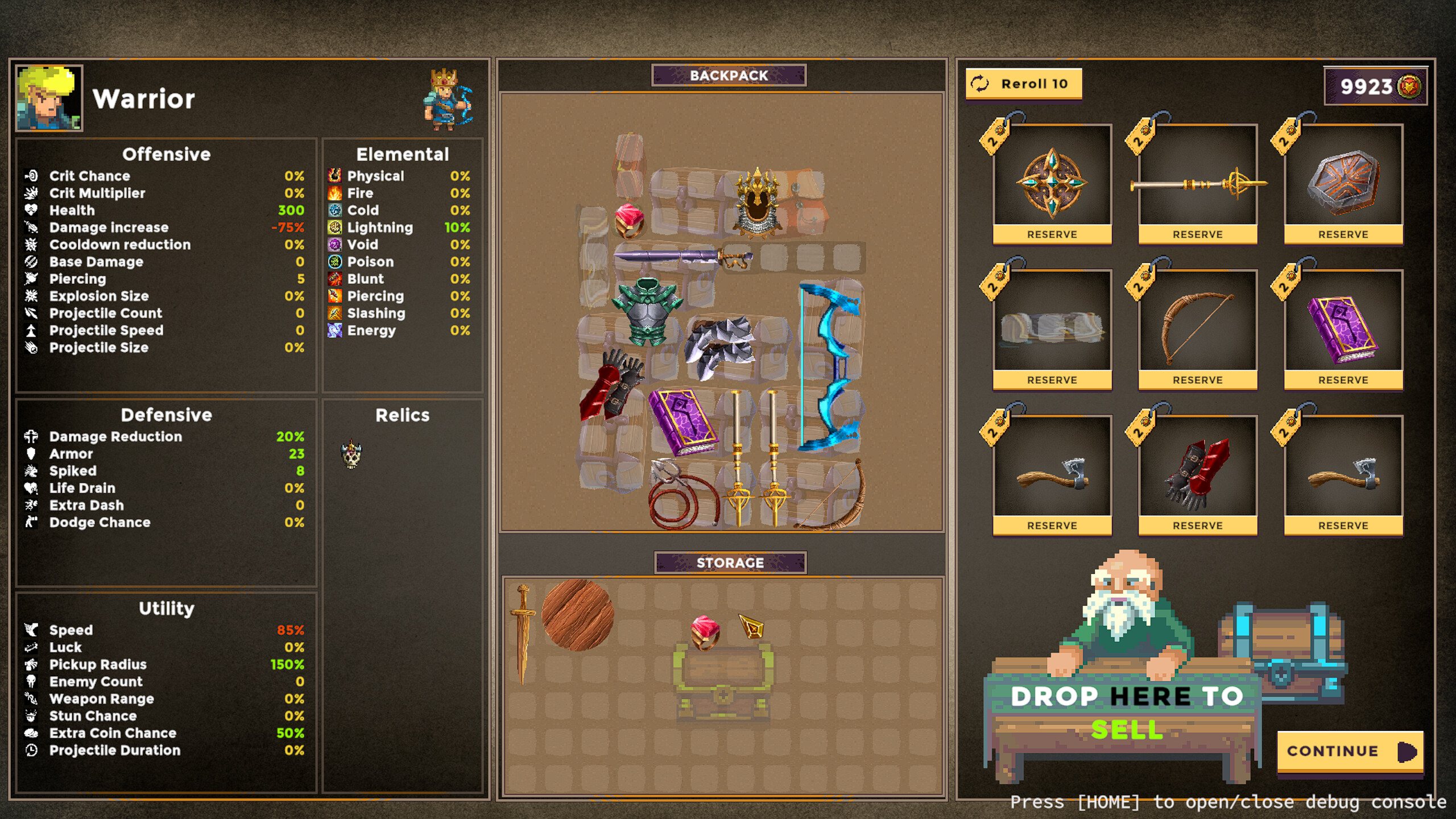 Backpack Survivors - Screenshot 1