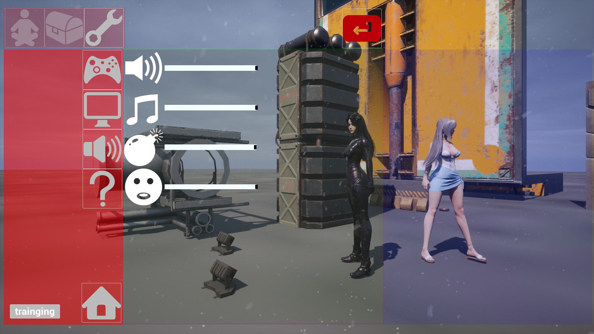 Cyberpunk Sister - Screenshot 1