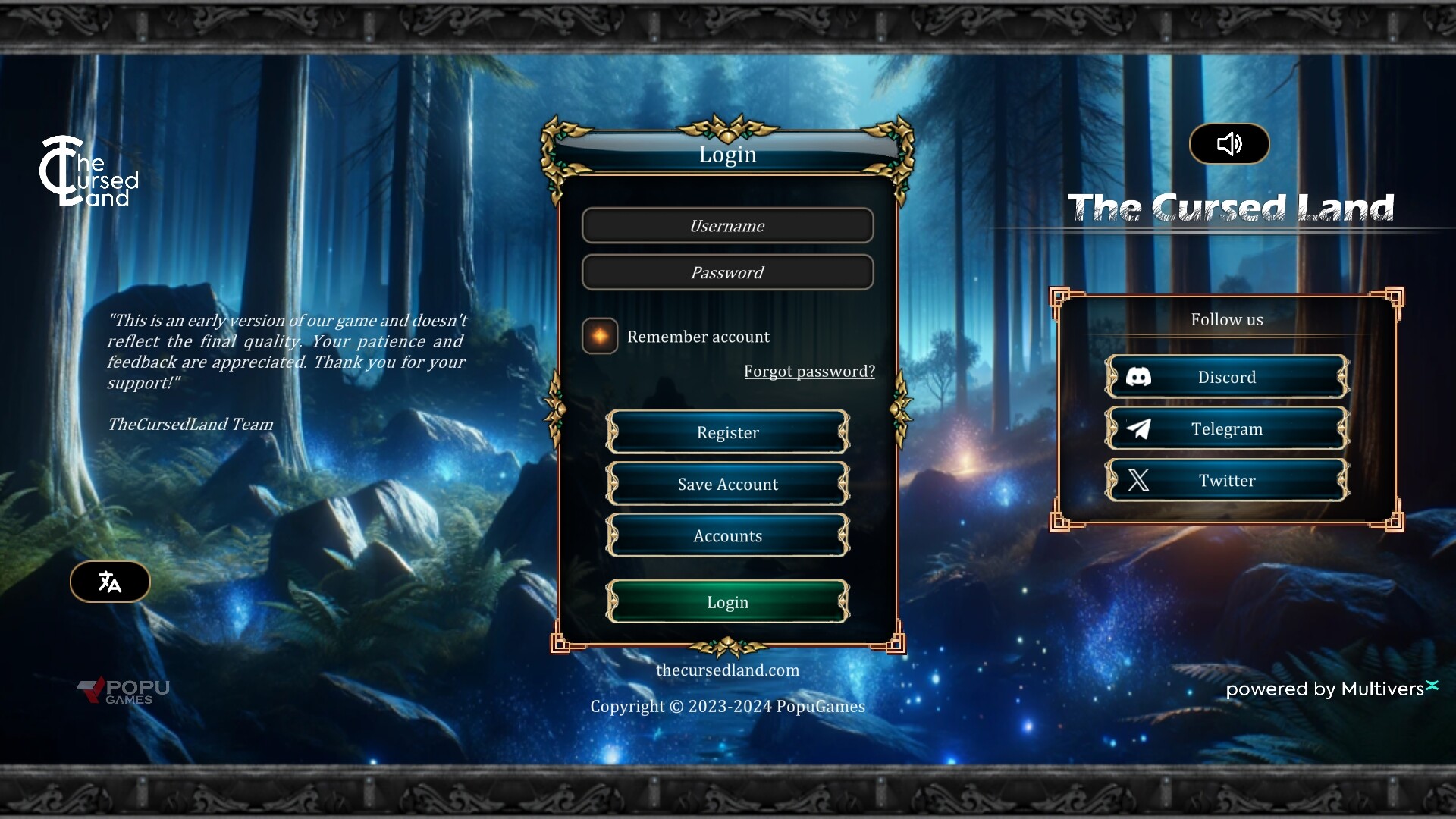 The Cursed Land - Screenshot 1