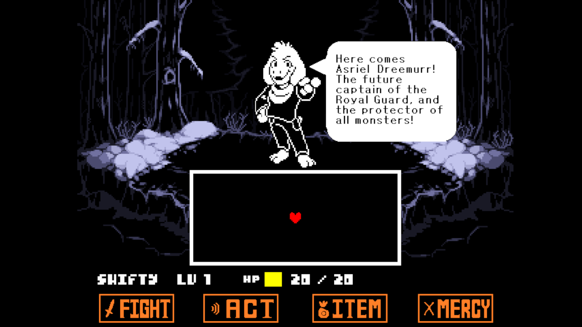 Storyshift Asriel Battle! - Screenshot 1