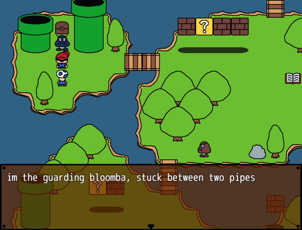 Super Mario Funny RPG - Screenshot 2