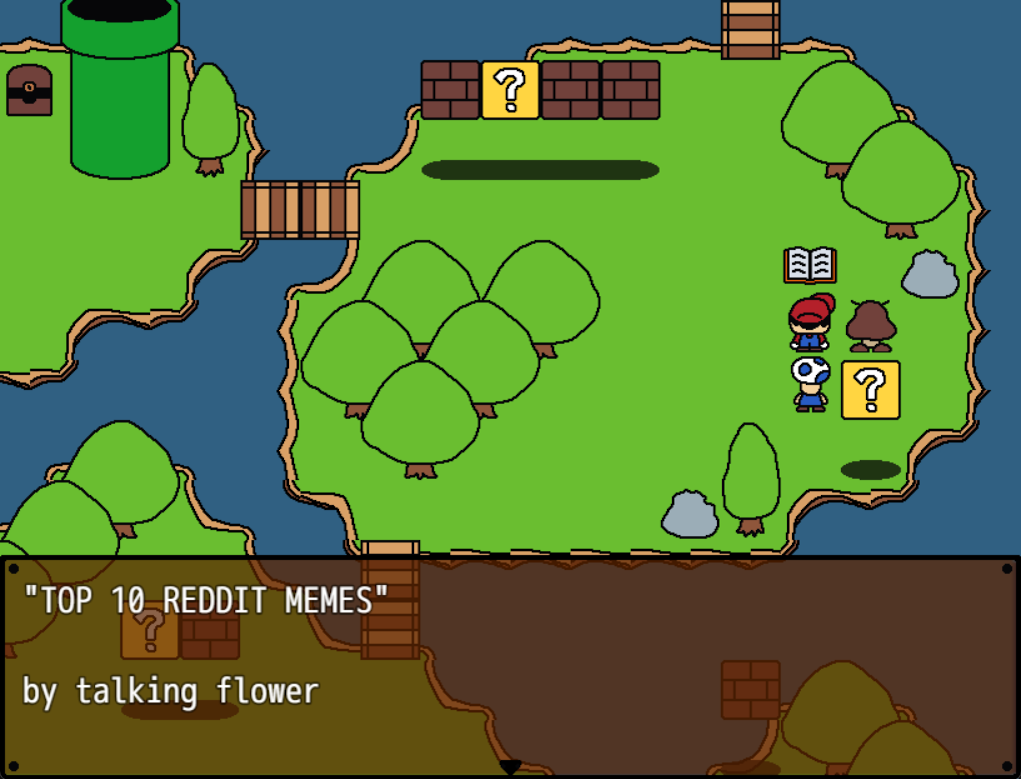 Super Mario Funny RPG - Screenshot 3