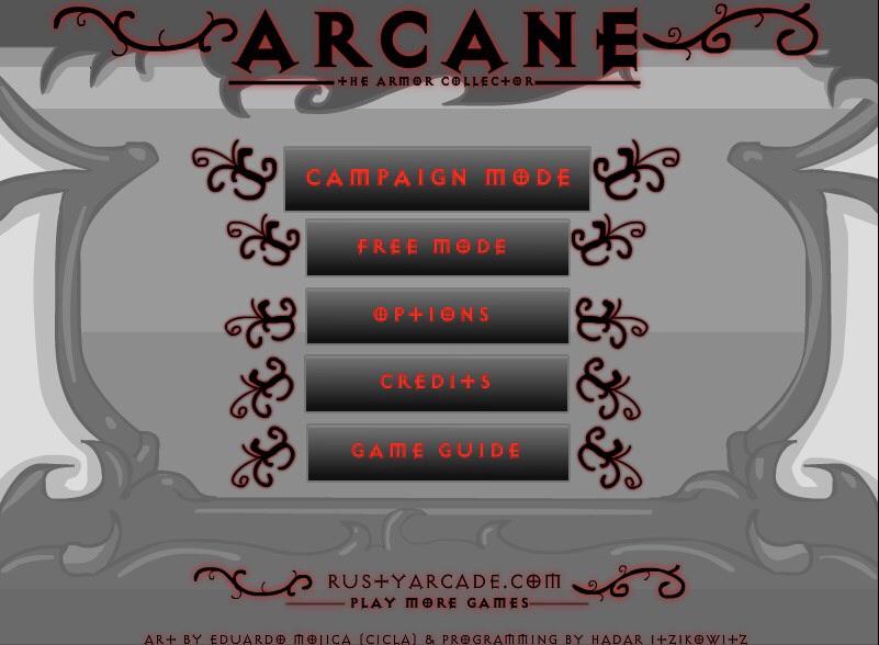 Arcane: The Armor Collector - Screenshot 1