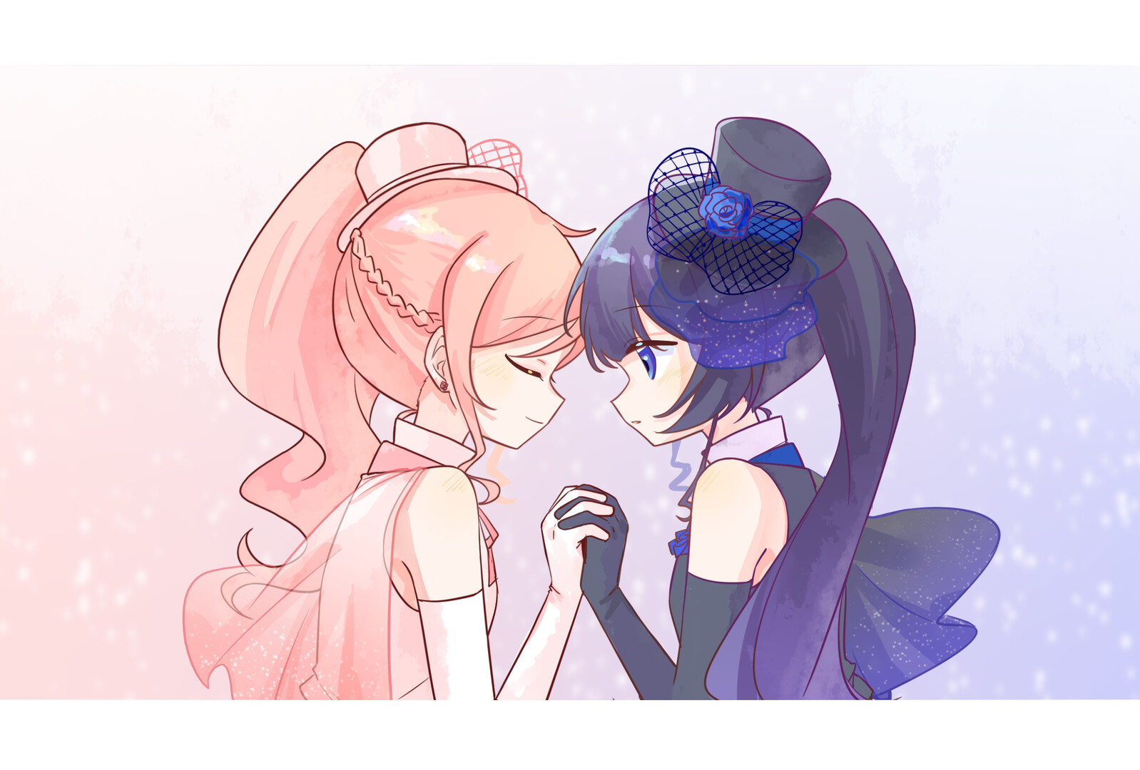 Nightsky Blue Magical Girl - Screenshot 1