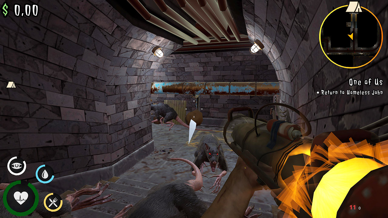 Urban Survival Simulator: The Bum's Journey - Screenshot 1