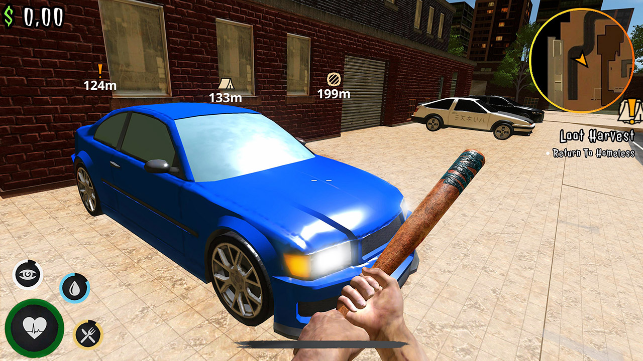 Urban Survival Simulator: The Bum's Journey - Screenshot 2