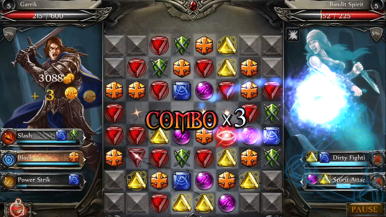 Jewel Fight: Heroes of Legend - Screenshot 1