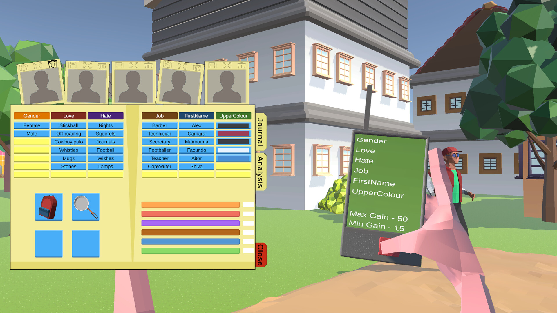 Silly Suspects - Screenshot 1