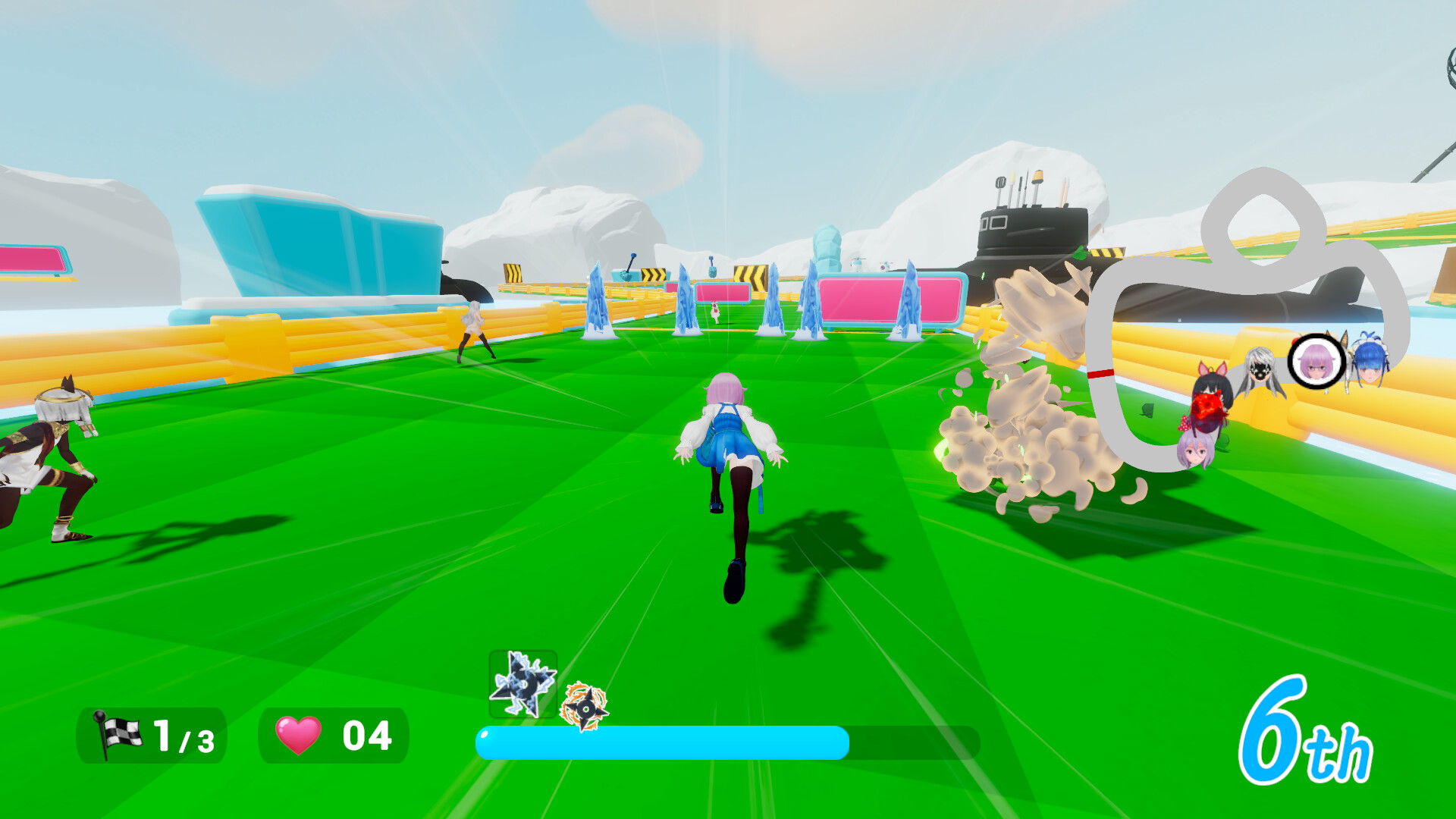 Peachy Derby - Screenshot 4