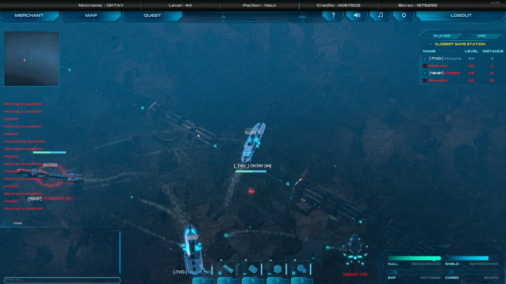 Tidal Nexus Online - Screenshot 1