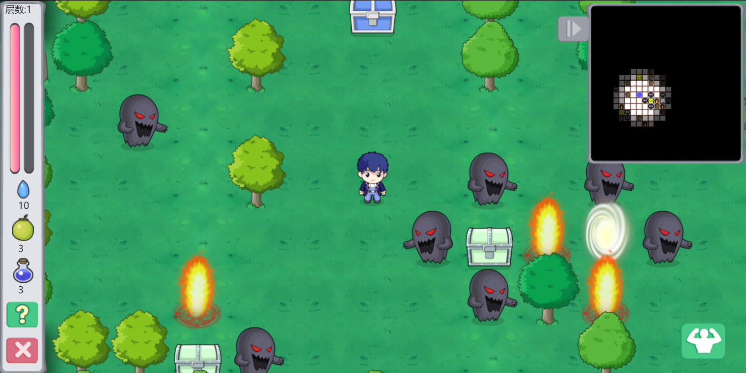 Holy Stone Mage - Screenshot 1