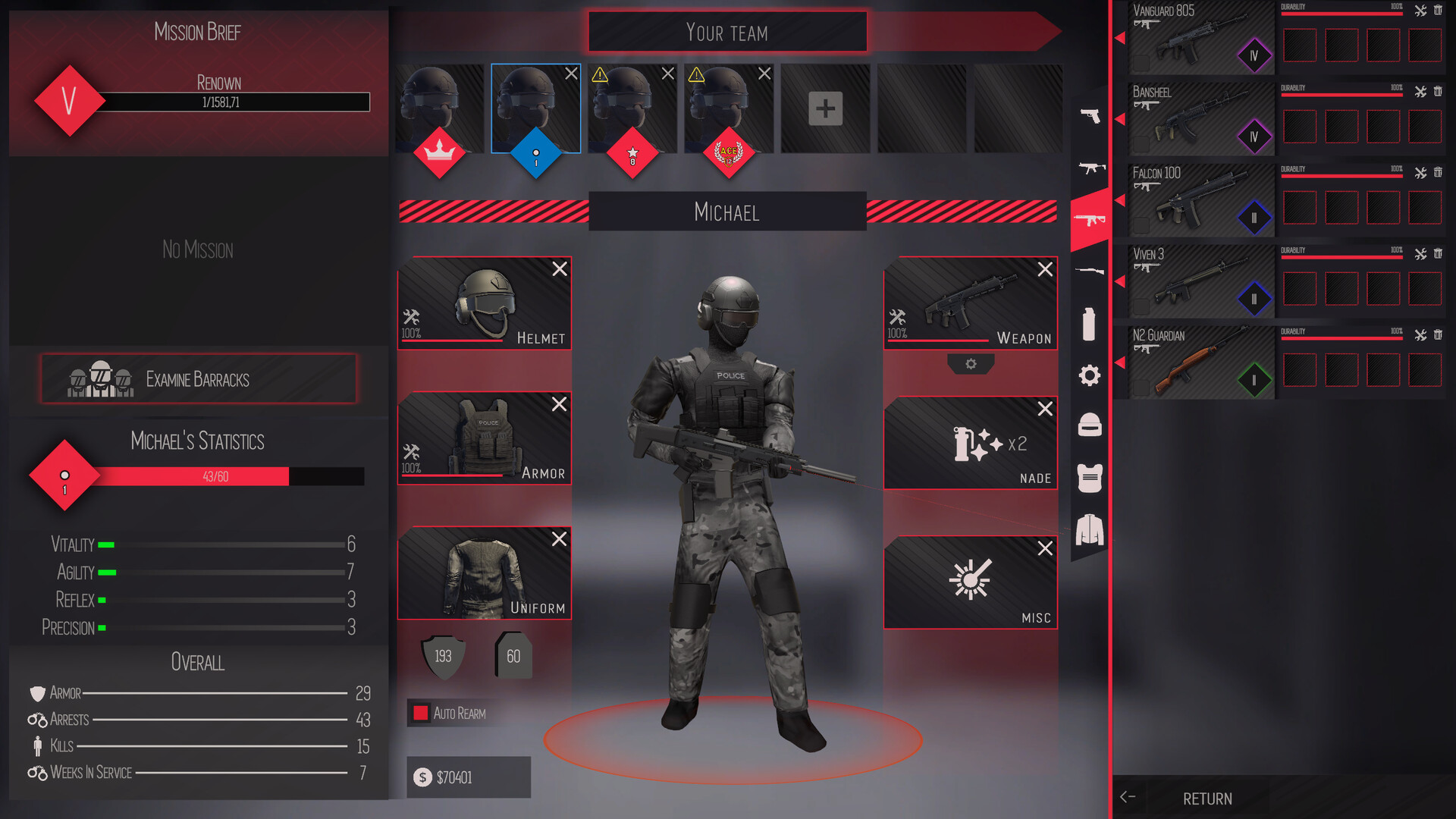 Status One - Screenshot 2