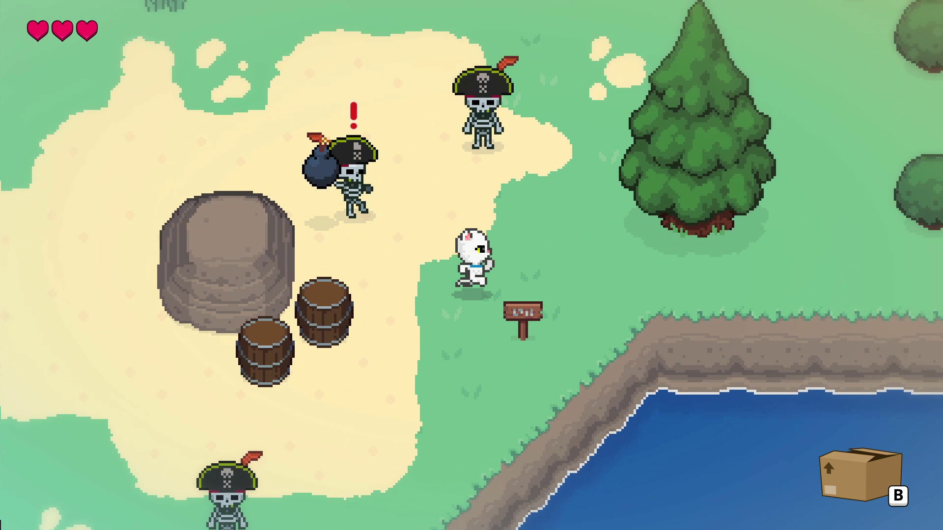 Bravest Coconut - Screenshot 1