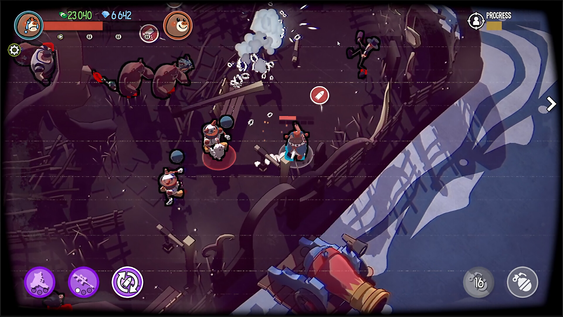 Cross Brawl - Screenshot 1