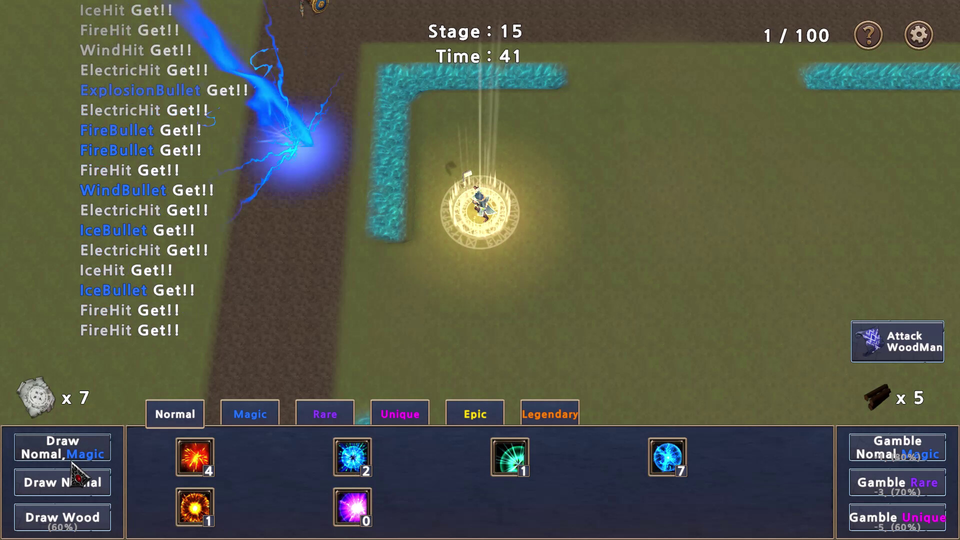 Skill Random Defense - Screenshot 1