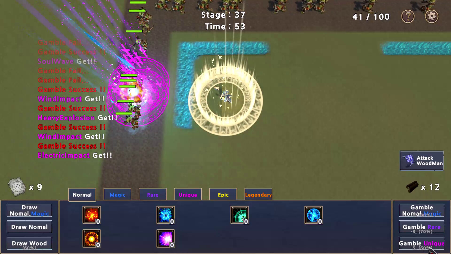 Skill Random Defense - Screenshot 3