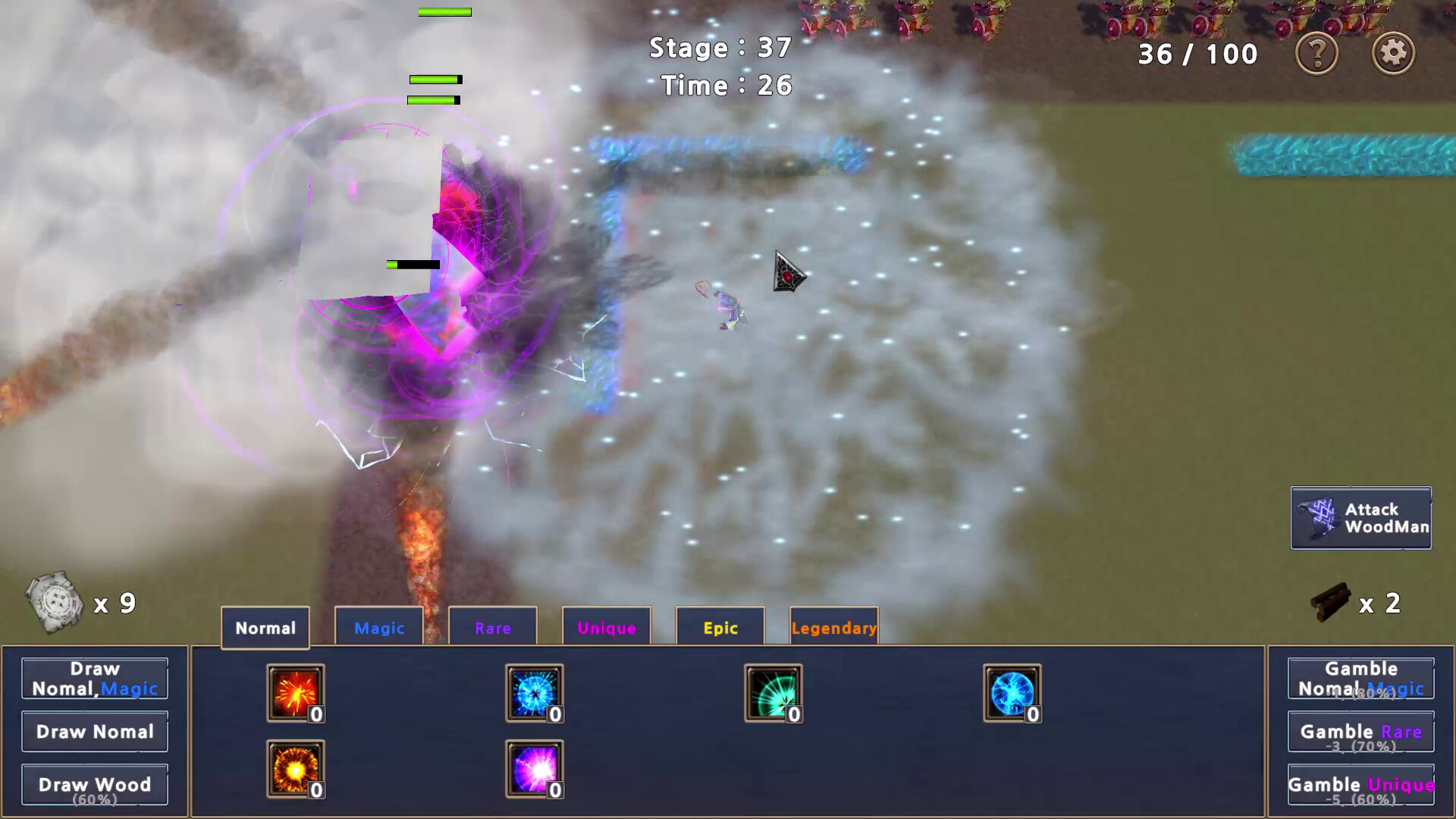 Skill Random Defense - Screenshot 2