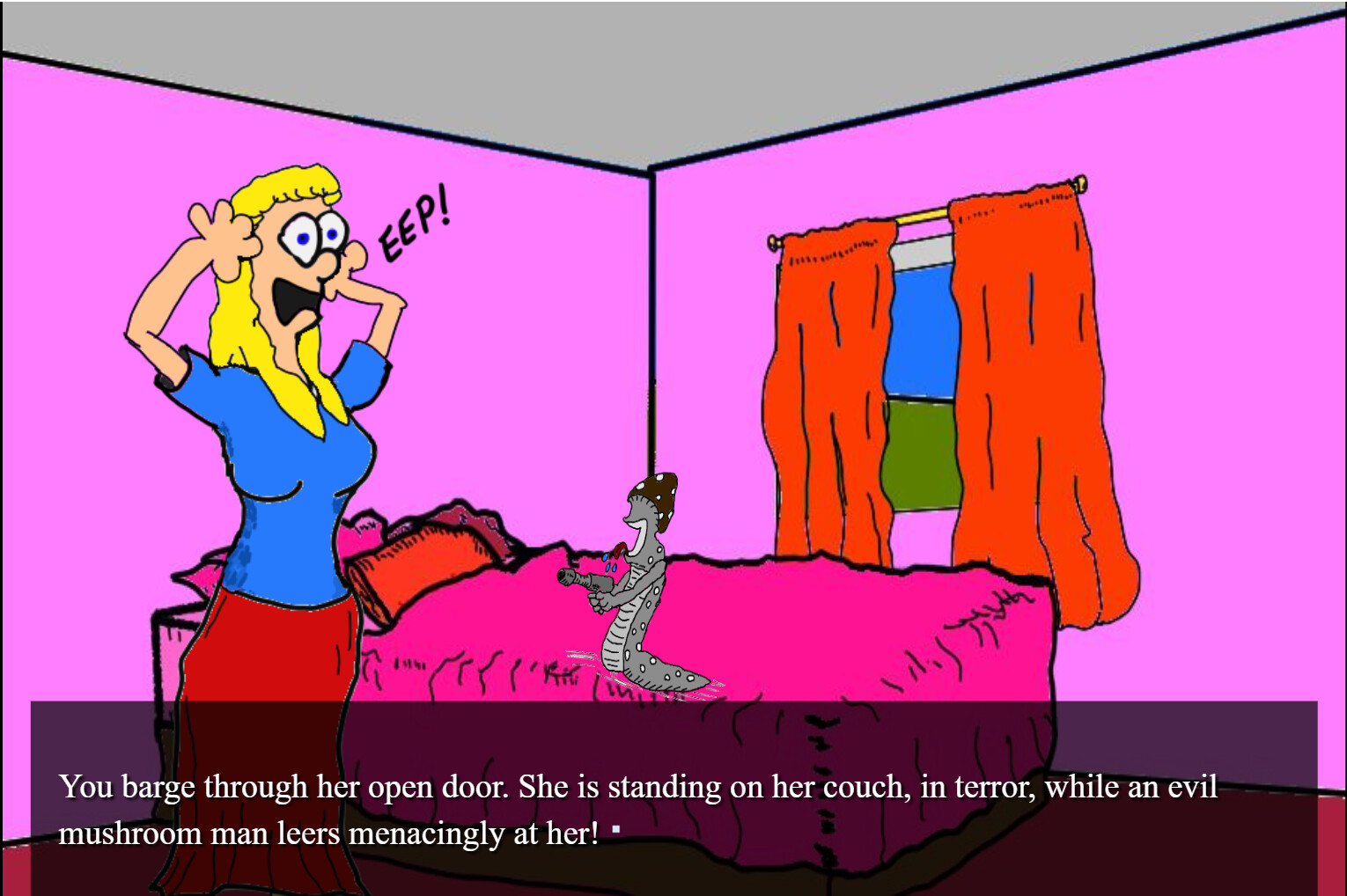 Invasion of the Mushroom Men of Planet Y! - Screenshot 8