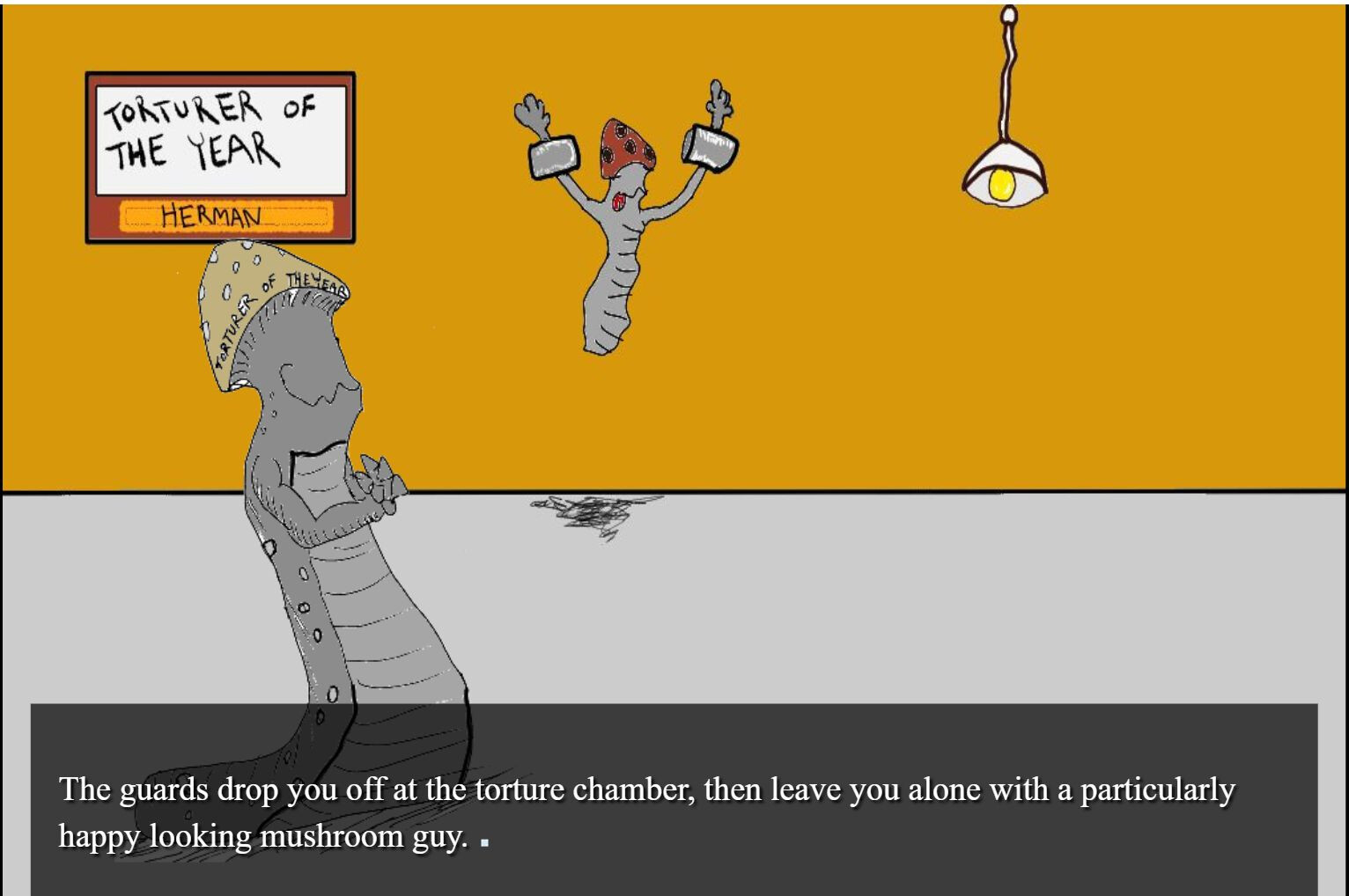 Invasion of the Mushroom Men of Planet Y! - Screenshot 1