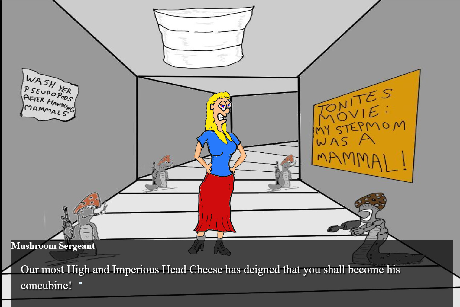 Invasion of the Mushroom Men of Planet Y! - Screenshot 7