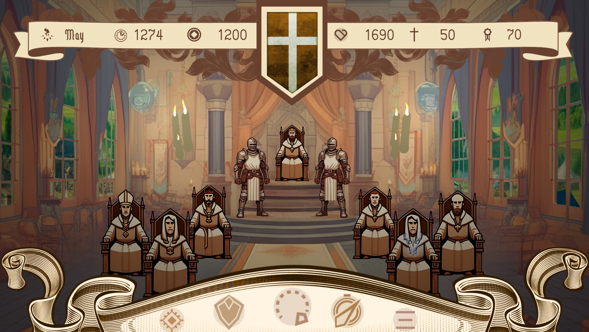 Castleyard - Screenshot 1