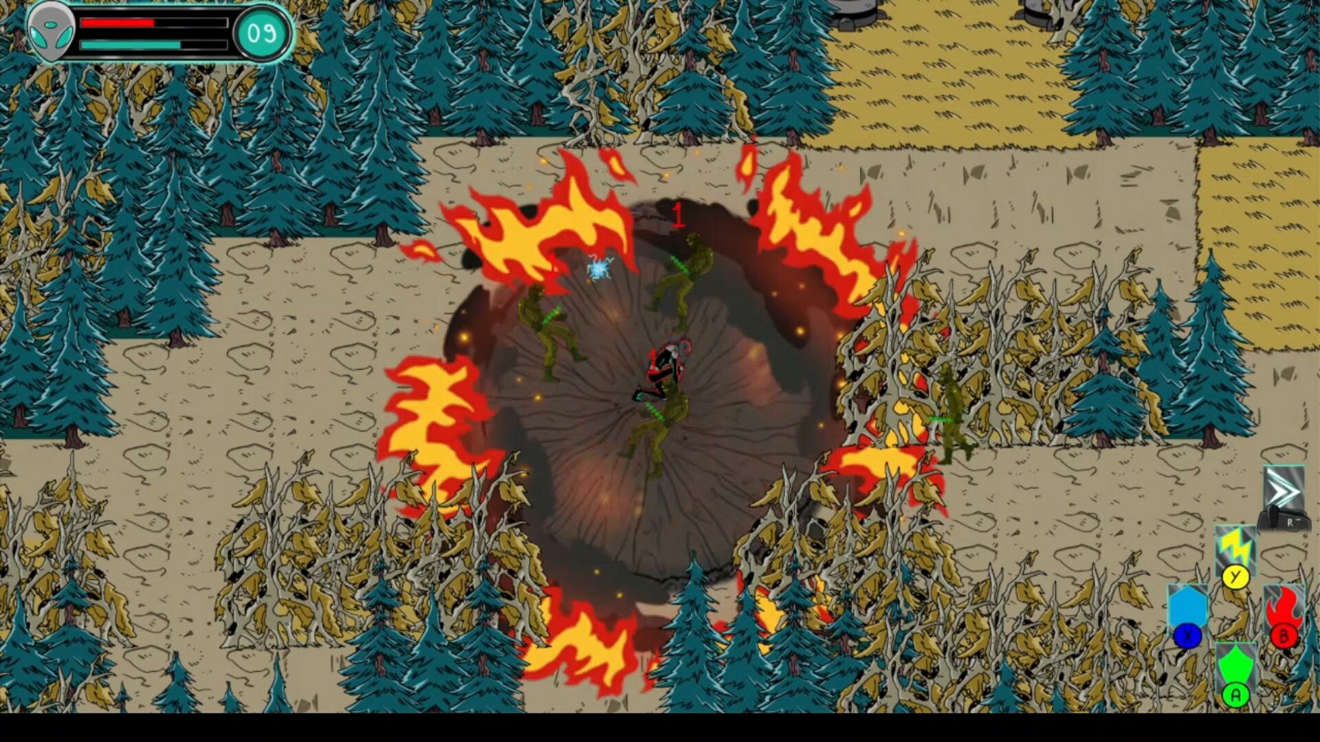 Comet Alpha Rescue - Screenshot 1