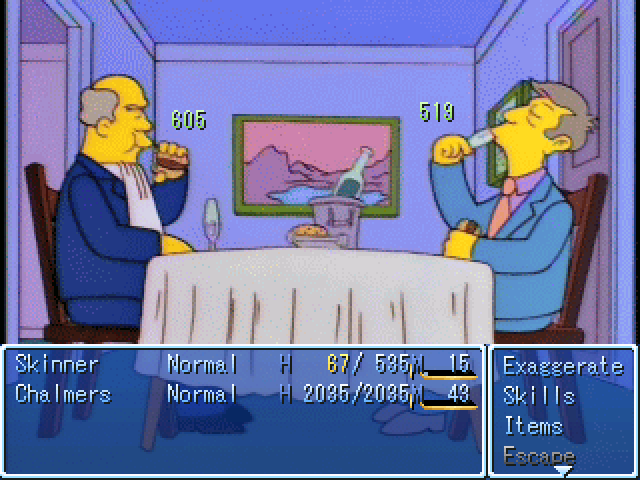 Steamed Hams, but it's RPGMaker2003! - Screenshot 1