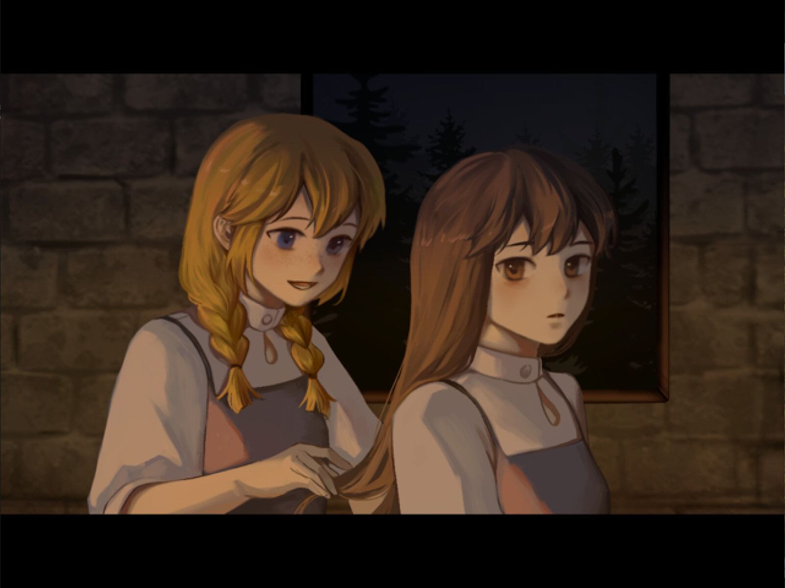 Escape from the Cursed Convent - Screenshot 1