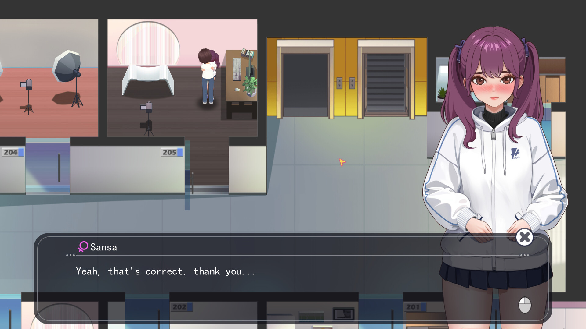 Workplace Fantasy: New Girl Chapter - Screenshot 2