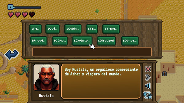 Newcomer: A Language Learning RPG - Screenshot 8