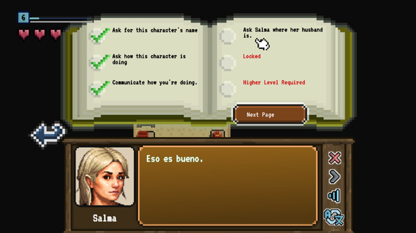 Newcomer: A Language Learning RPG - Screenshot 4