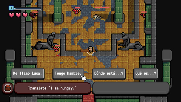Newcomer: A Language Learning RPG - Screenshot 7