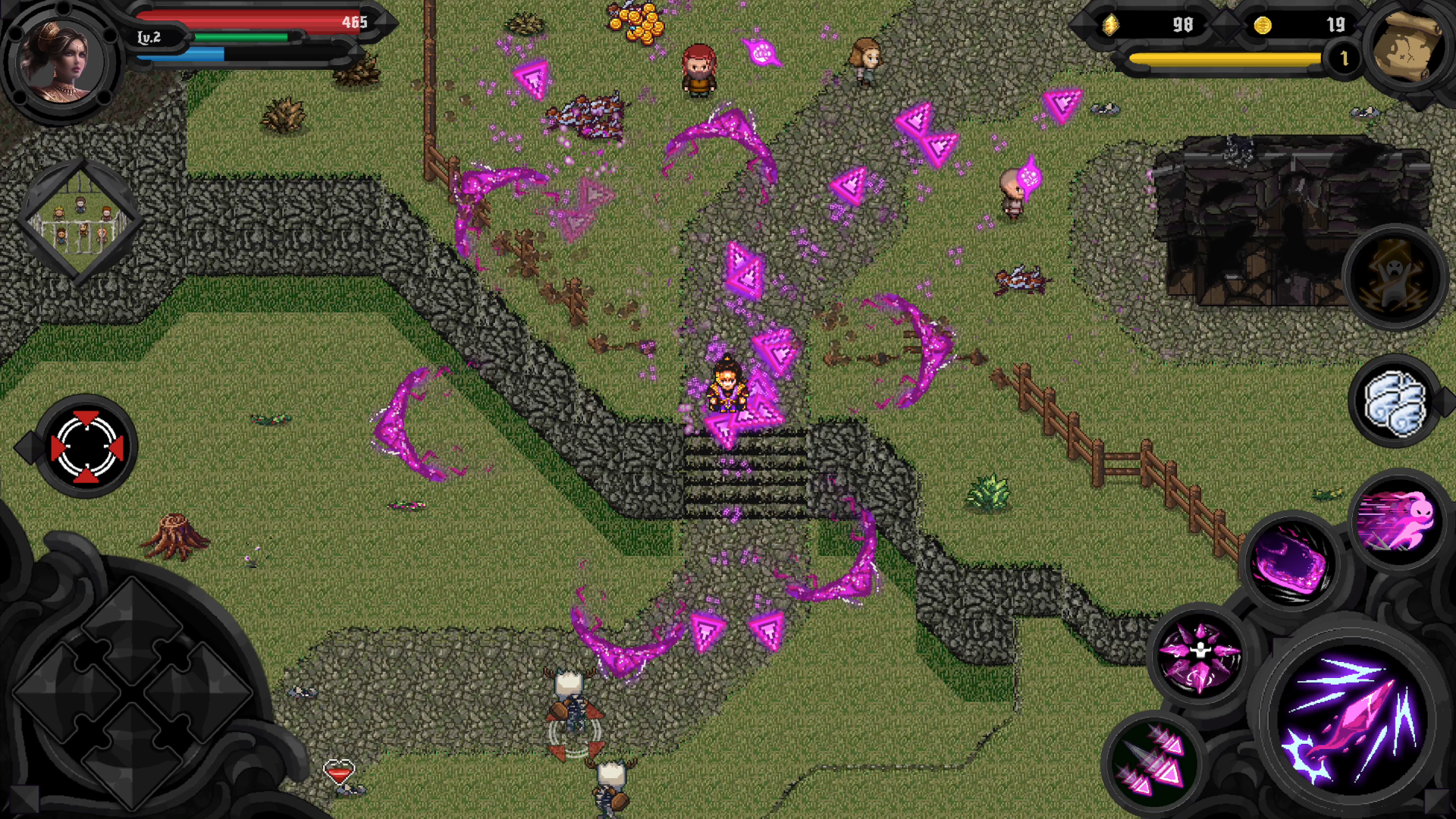 Battle Wizard Attack - Screenshot 2