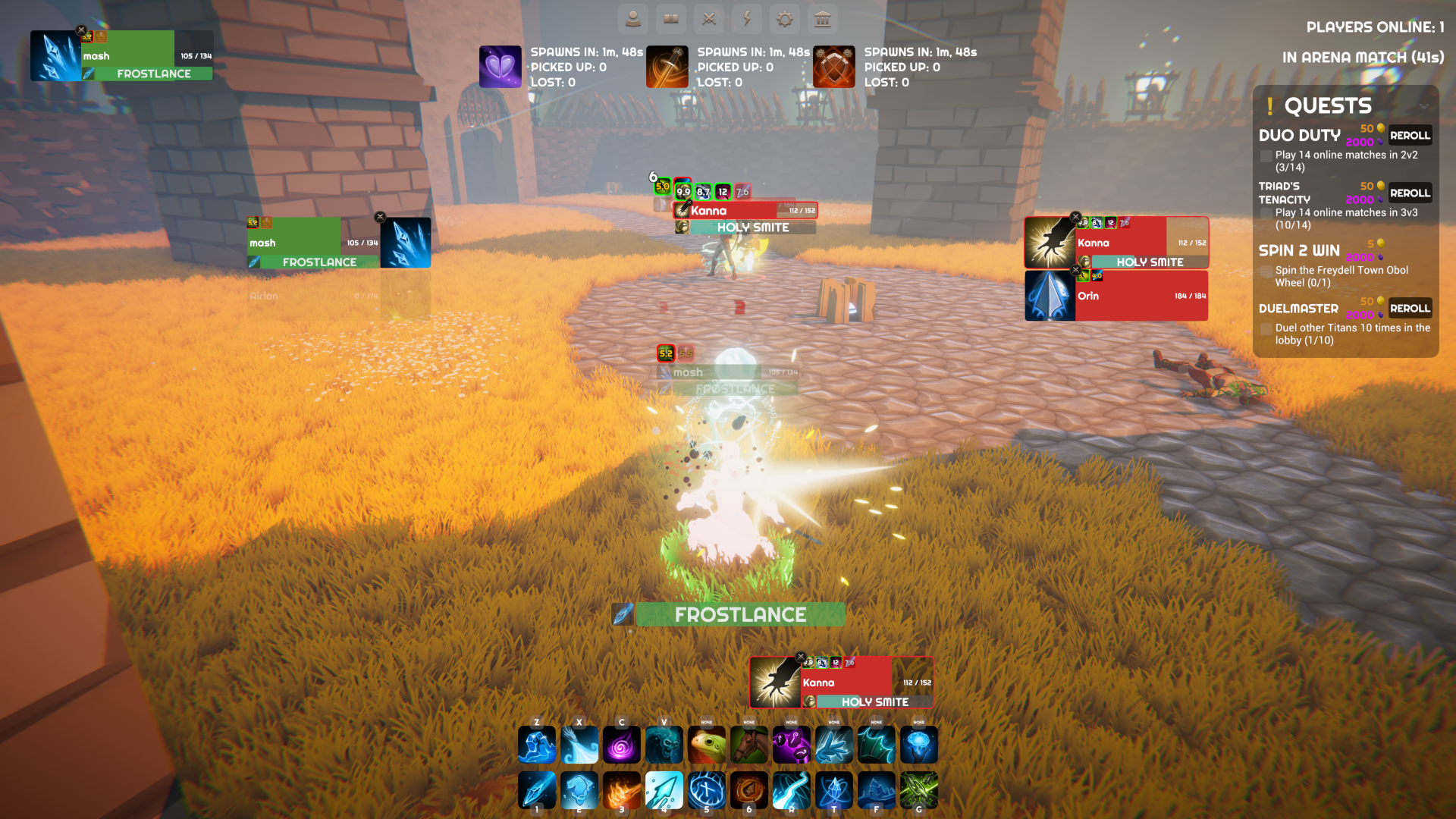 Ring of Titans - Screenshot 2