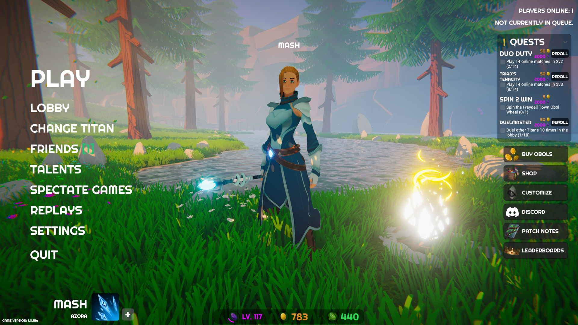 Ring of Titans - Screenshot 1