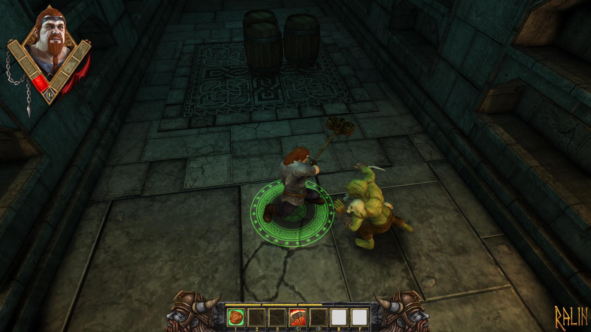 Ralin: Dwarf Wars - Screenshot 1