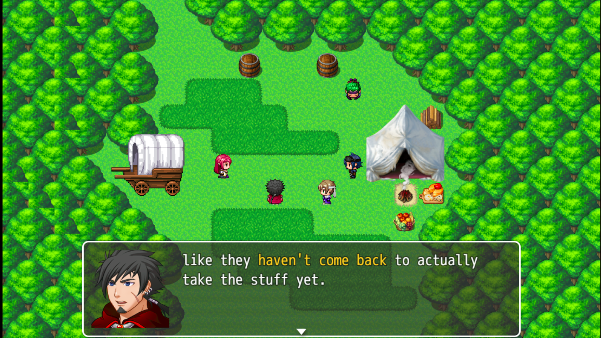 Firebird: Legend of the Crystal Goddesses - Screenshot 1