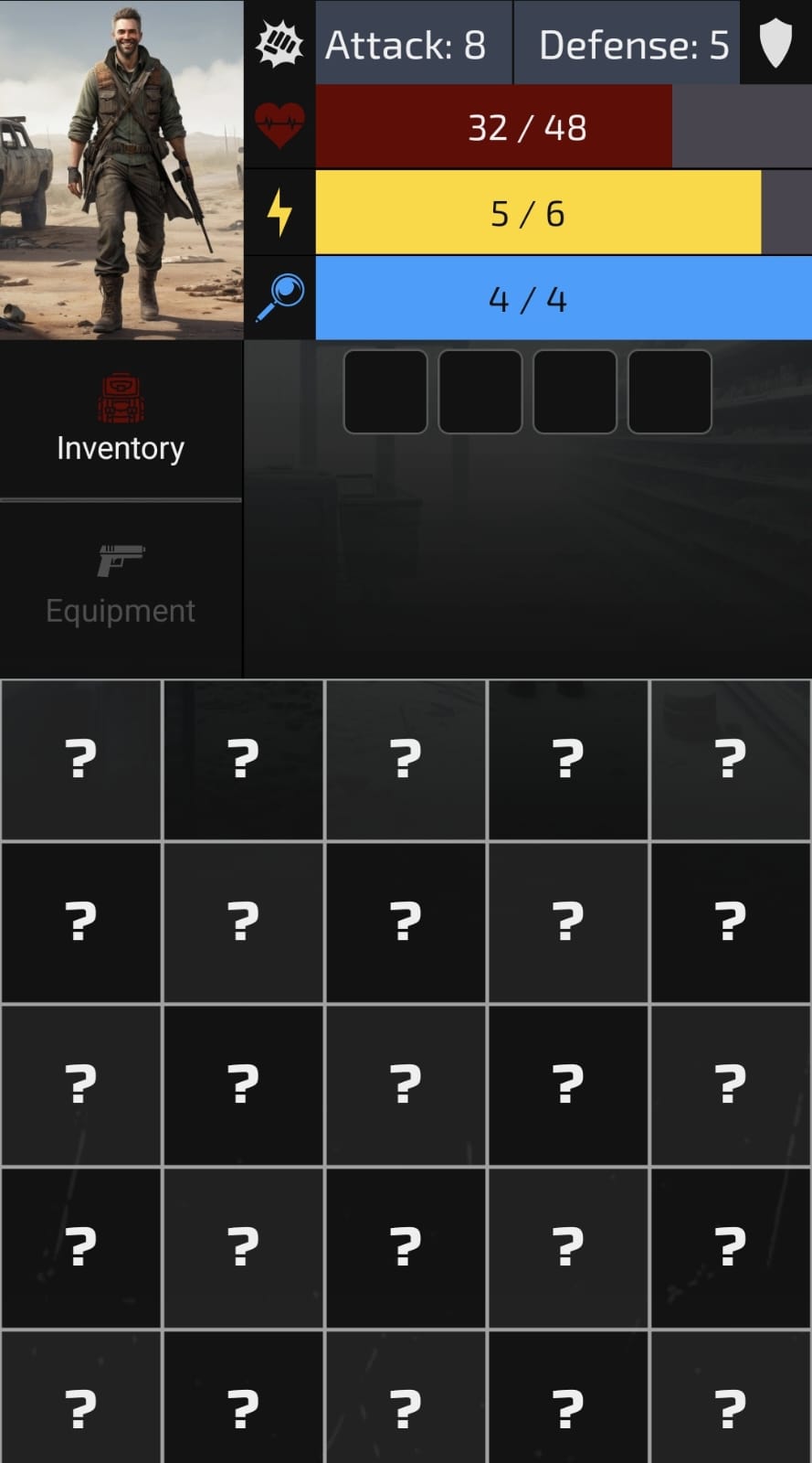 Frost Survivors: Text Game - Screenshot 2