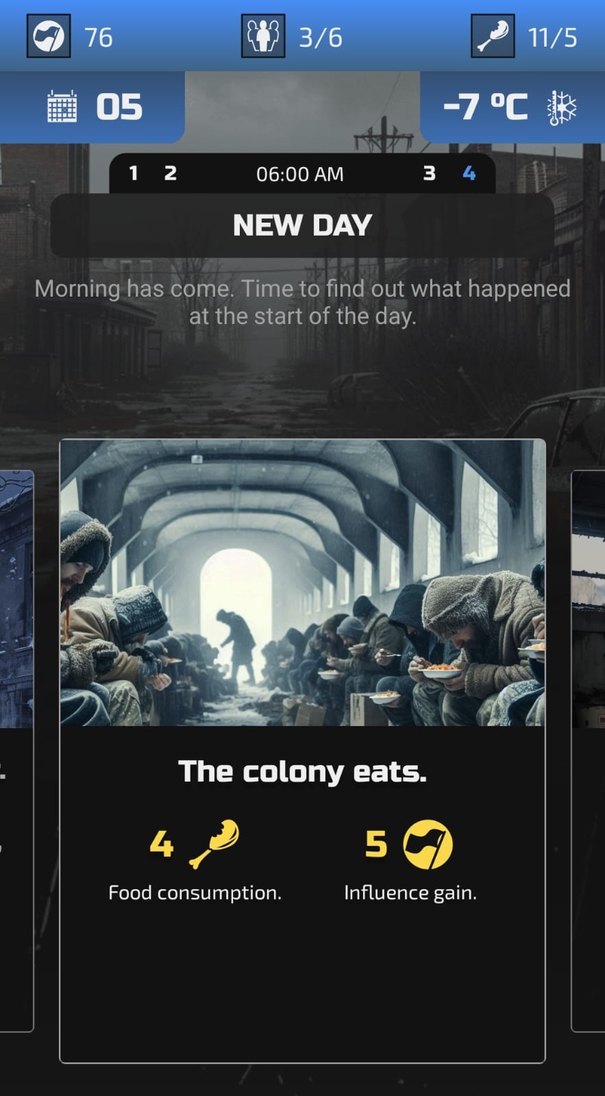 Frost Survivors: Text Game - Screenshot 7